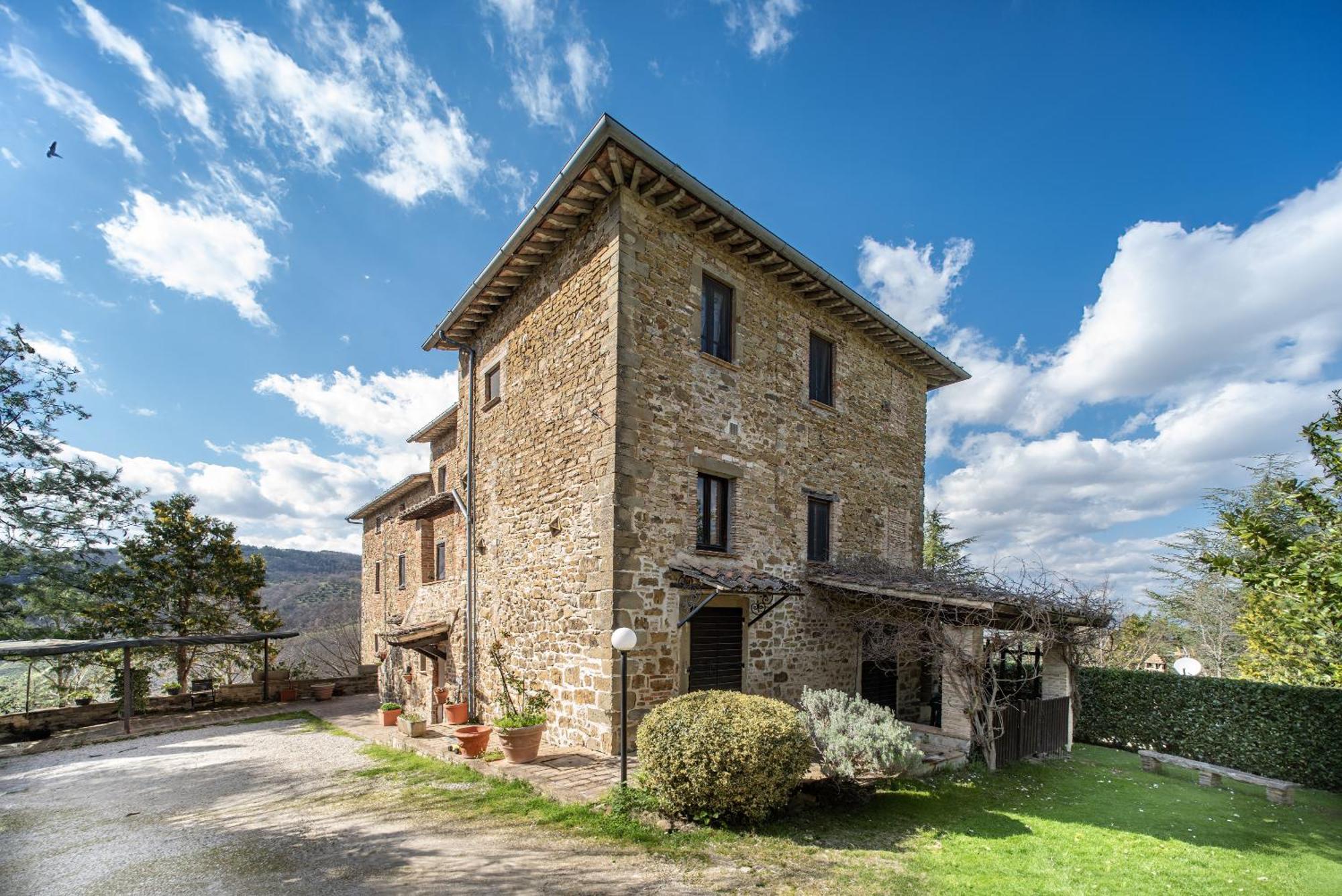 Girasole Ad Antico Casale '700 Vila Umbertide Exterior foto